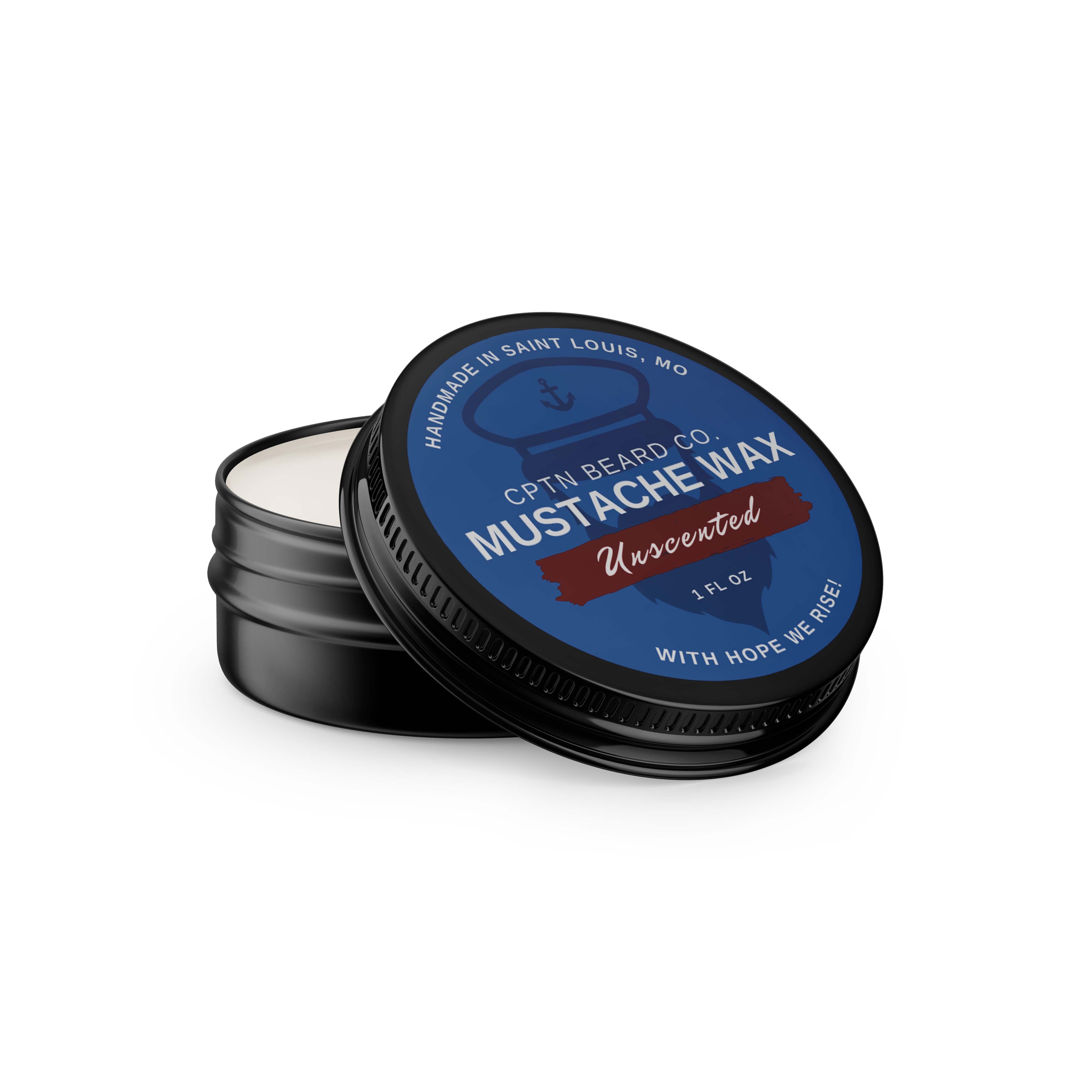 Organic Mustache Wax – CPTN BEARD CO. Mustache wax near me
