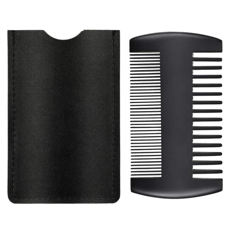 Double-Sided Sandalwood Beard Comb - CPTN BEARD CO.