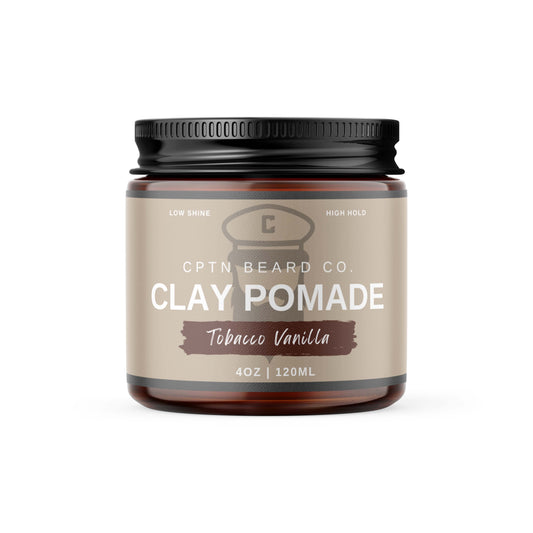 Organic Clay Pomade - CPTN BEARD CO.