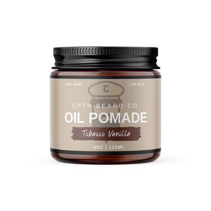 Organic Oil Pomade - CPTN BEARD CO.