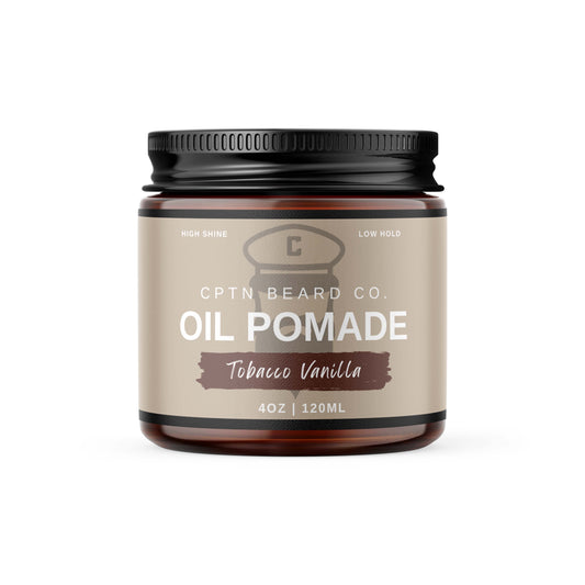 Organic Oil Pomade - CPTN BEARD CO.